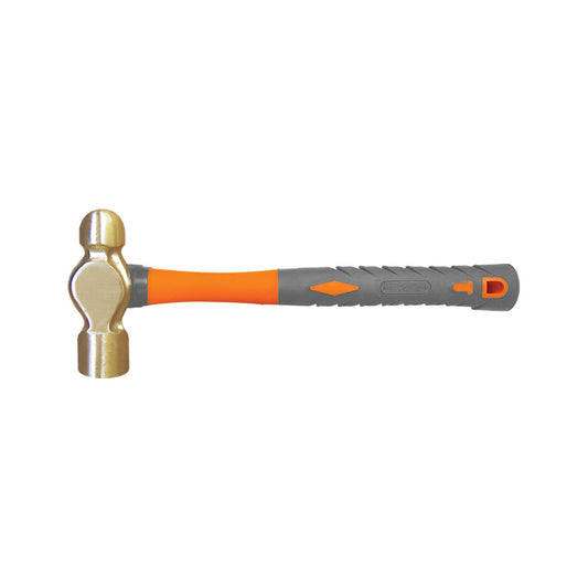 Brass Ball Pein Hammer with Fiber Handle Non Sparking Heavy Duty Industrial Hammer Explosion Proof Safety Tool UAE | Al Faiz Hardware Sharjah