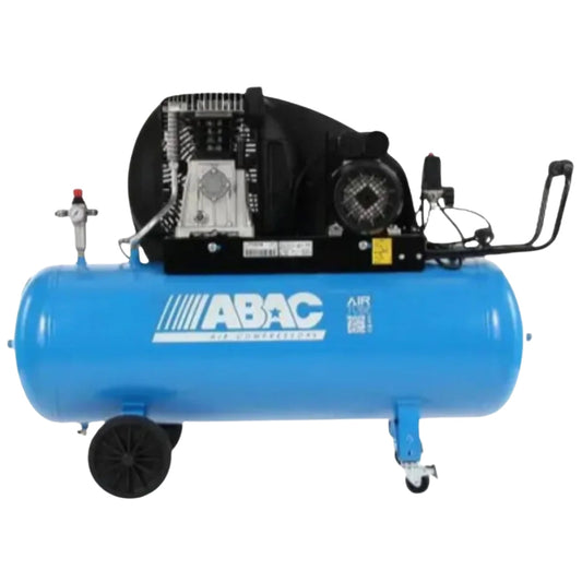 ABAC A29B/200CM3 3HP Piston Air Compressor with 200L Tank – 9 Bar
