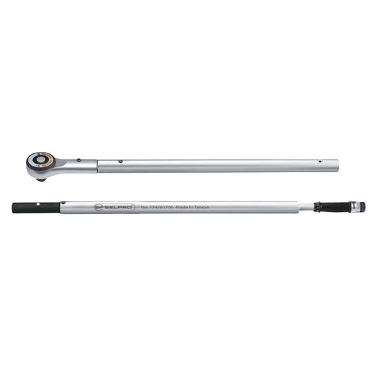 1" Drive Locking Torque Wrench 300–1500Nm Chrome Vanadium Steel – Model 774781700