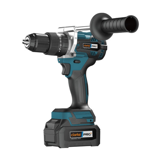 Clarke Pro cordless drill on a white background