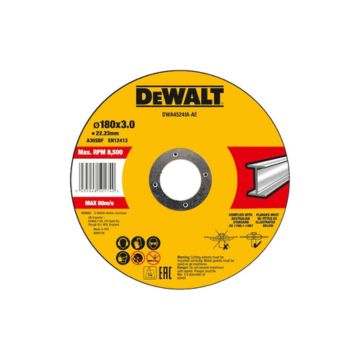 DeWalt cutting wheel on a white background