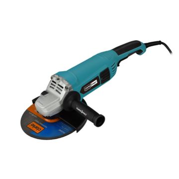 Angle grinder on a white background