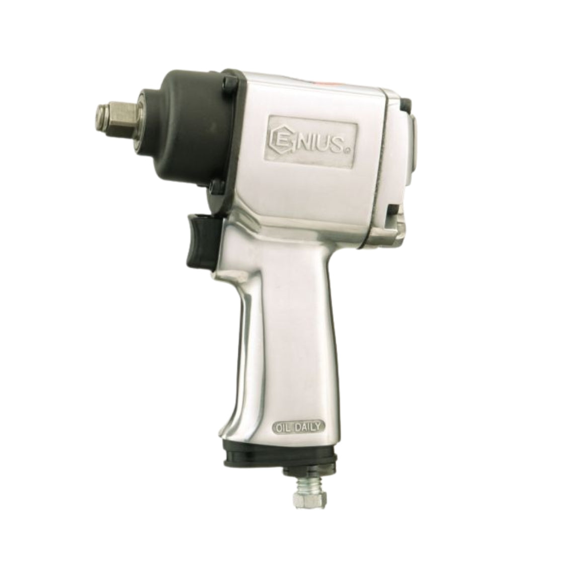 Genius Tools 1/2" Air Impact Wrench – 800 ft-lbs Torque, Twin Hammer