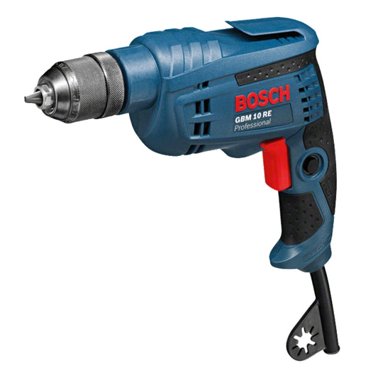 Bosch GBM 10 RE Professional Rotary Drill 10mm 600W compact, powerful, precise with 1.7kg weight and 20Nm torque for metal drilling in UAE