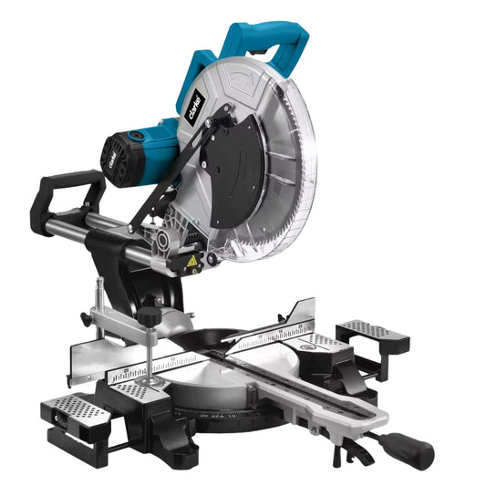 Clarke 12 inch Sliding Compound Miter Saw – 1800W, 305mm Blade for Precision Wood Cutting