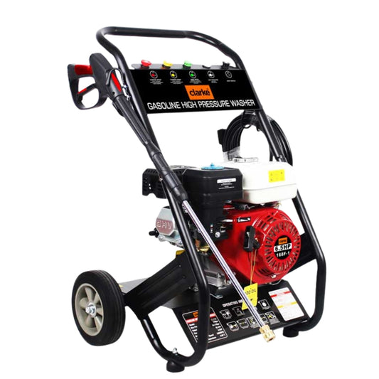 Clarke Gasoline High Pressure Washer 170 Bar – 6.5HP 2500 PSI