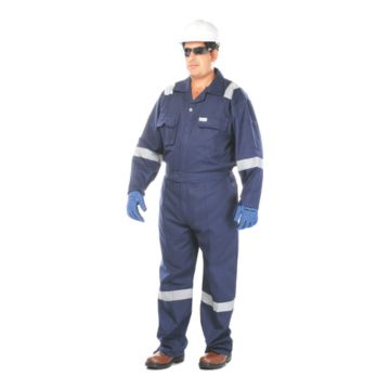 Vaultex VON 100% Cotton Coverall with Reflective Stripes UAE – Al Faiz Hardware