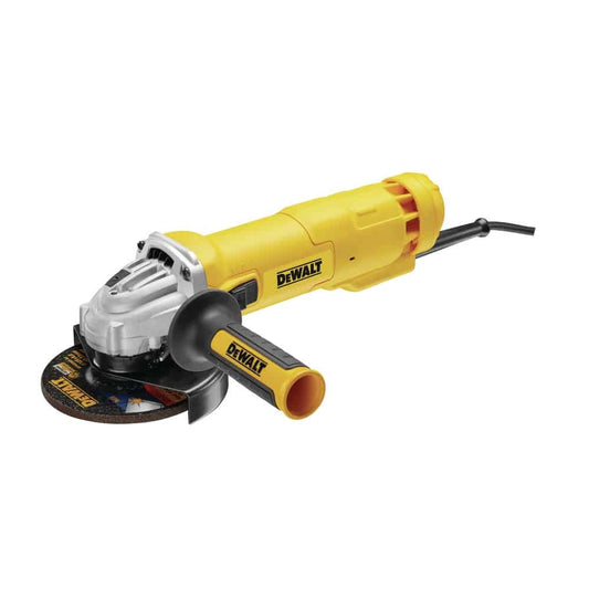 DeWalt DWE4215-B5 1200W 125mm 5 Inch Slider Switch Angle Grinder Dust Ejection System Anti-Vibration Handle Tool-Free Guard — Al Faiz Hardware UAE