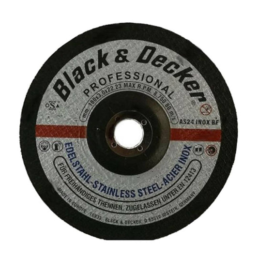 BLACK+DECKER AS17967N-AE 180mm 7 inch stainless steel cutting disc